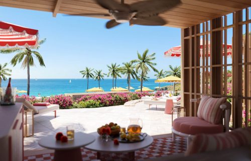Exclusive Beach Club With Private Cabanas